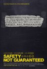 Safety Not Guaranteed poster